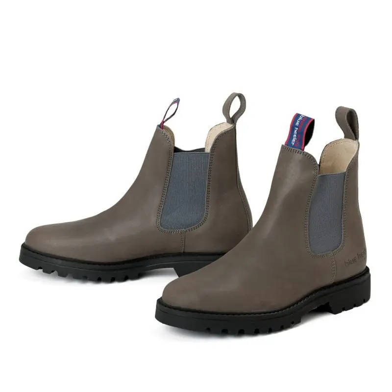Blue Heeler Damen Chelsea Boots Meryl Grau Beliebt