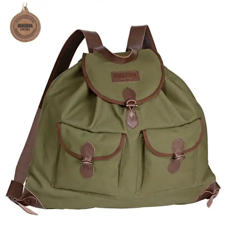 AKAH Canvas Rucksack lautlos Direktkauf