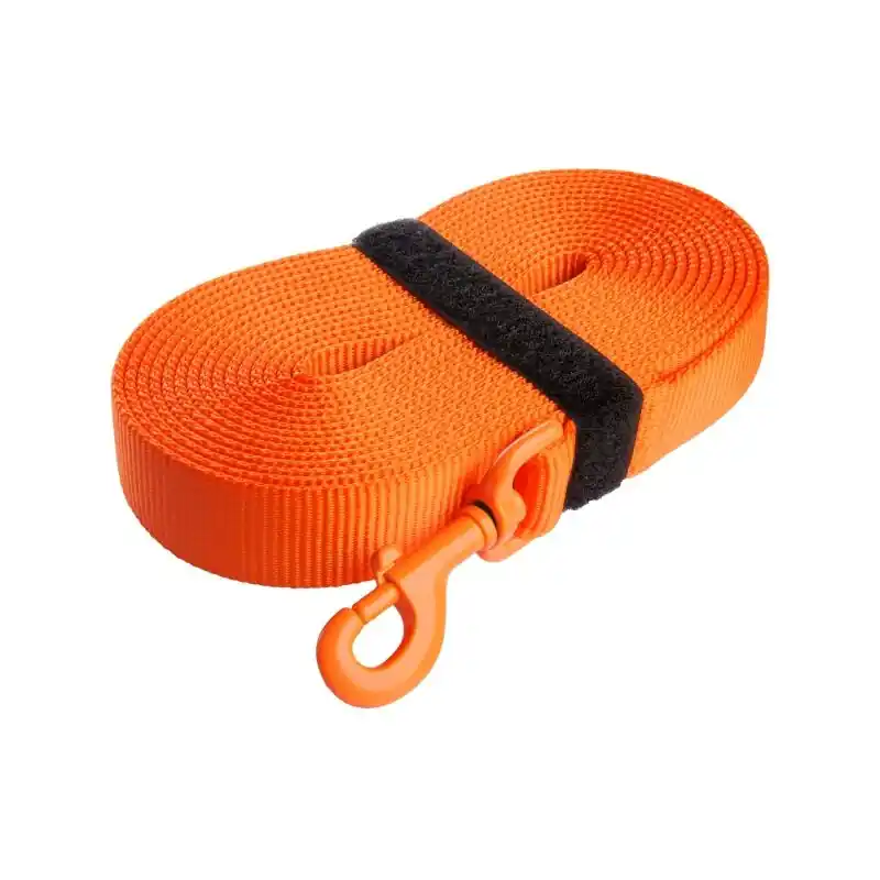Neuheit HP&G Schleppleine mit Karabiner 500cm Orange