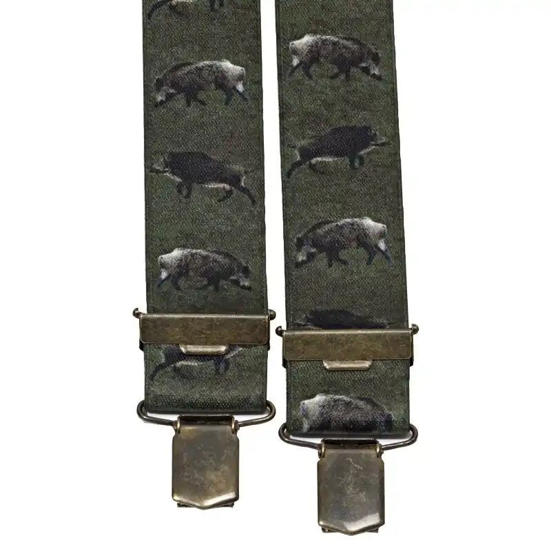 Schneller Versand AKAH Hosenträger Jacquard Keiler