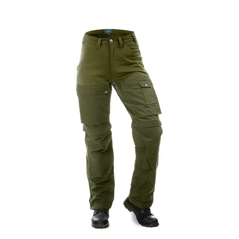 Arrak Damen Flexible Zip Off Hosen Grün Sonderangebot