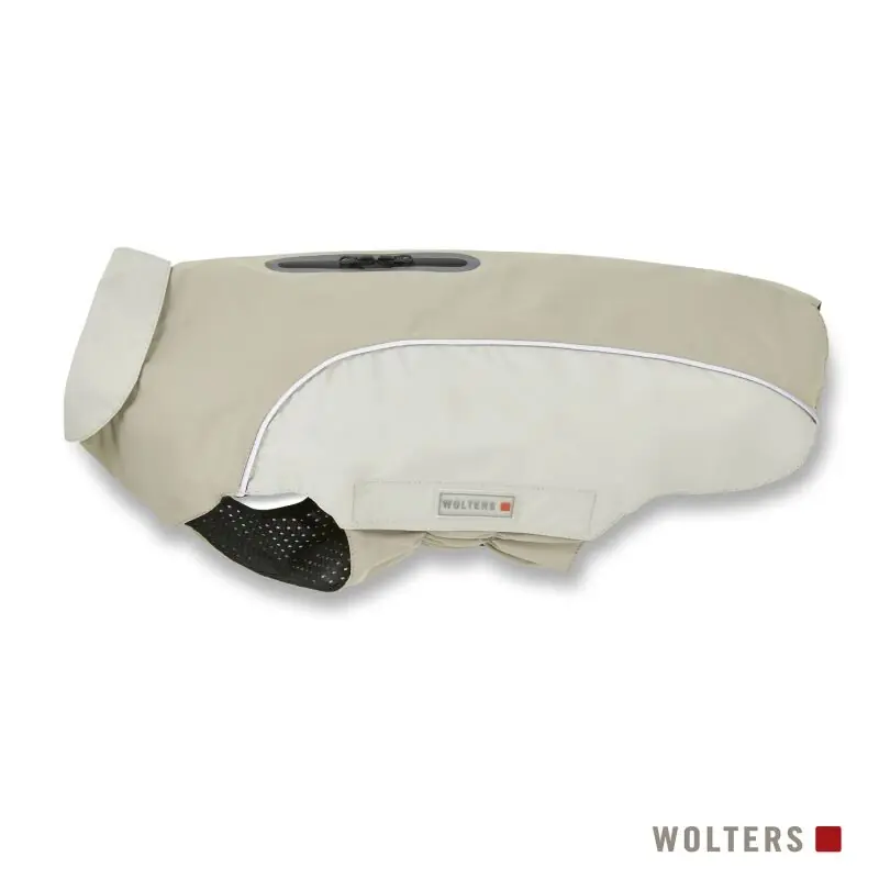 Wolters Regenjacke Easy Rain für Dackel Taupe Neuheit