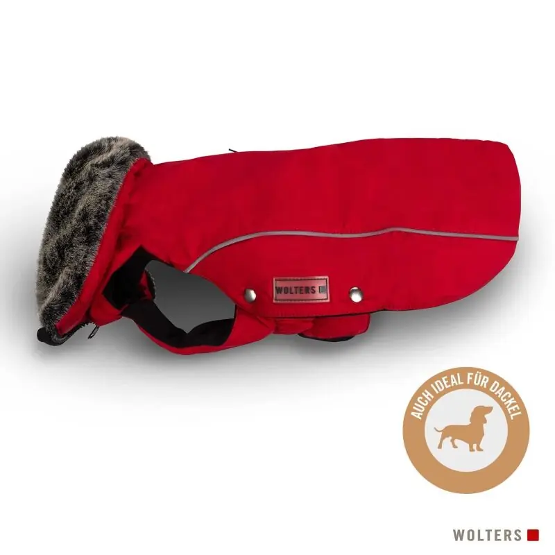 Must-Have Wolters Winterjacke Amundsen für Dackel Rot