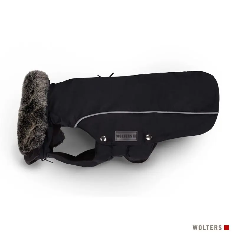 Wolters Hunde Winterjacke Amundsen Schwarz Begrenztes Angebot