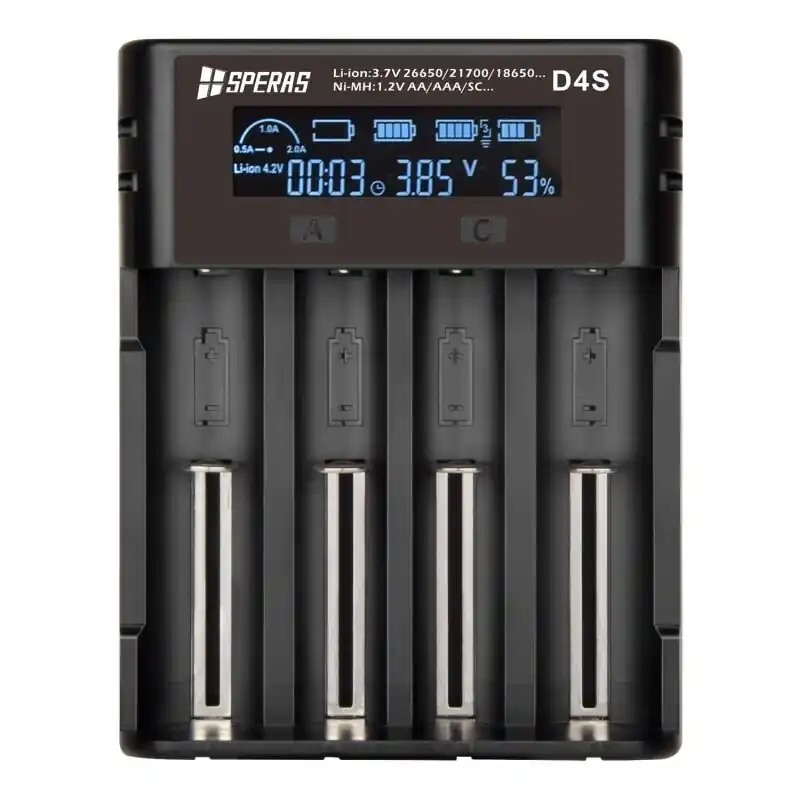 Sonderangebot Speras D4S LCD Ladegerät