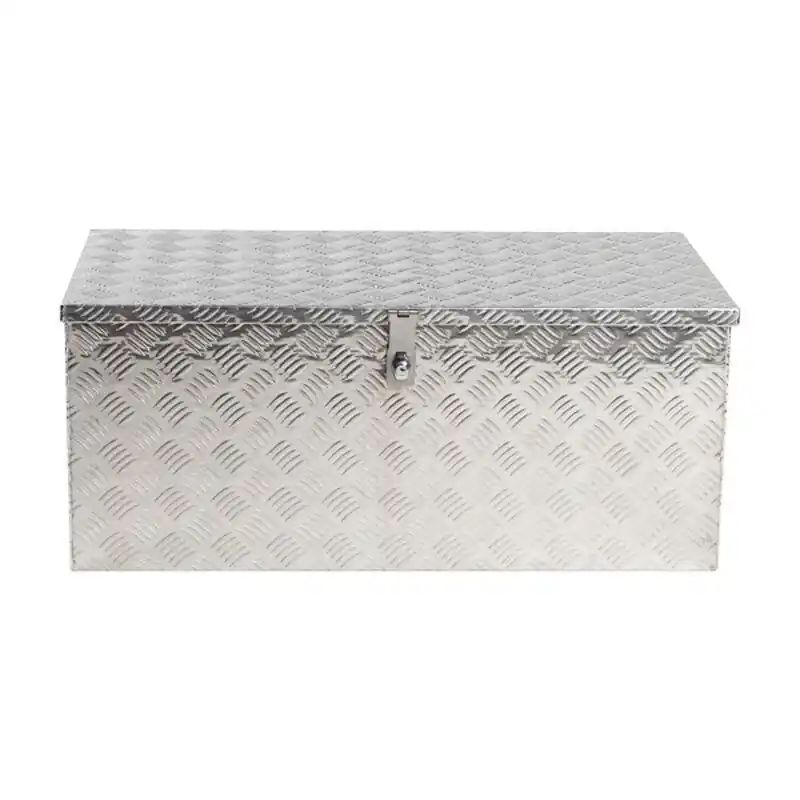 Gehetec Aluriffelblechbox inkl. 2 Zurrgurte für Deep Preiswert