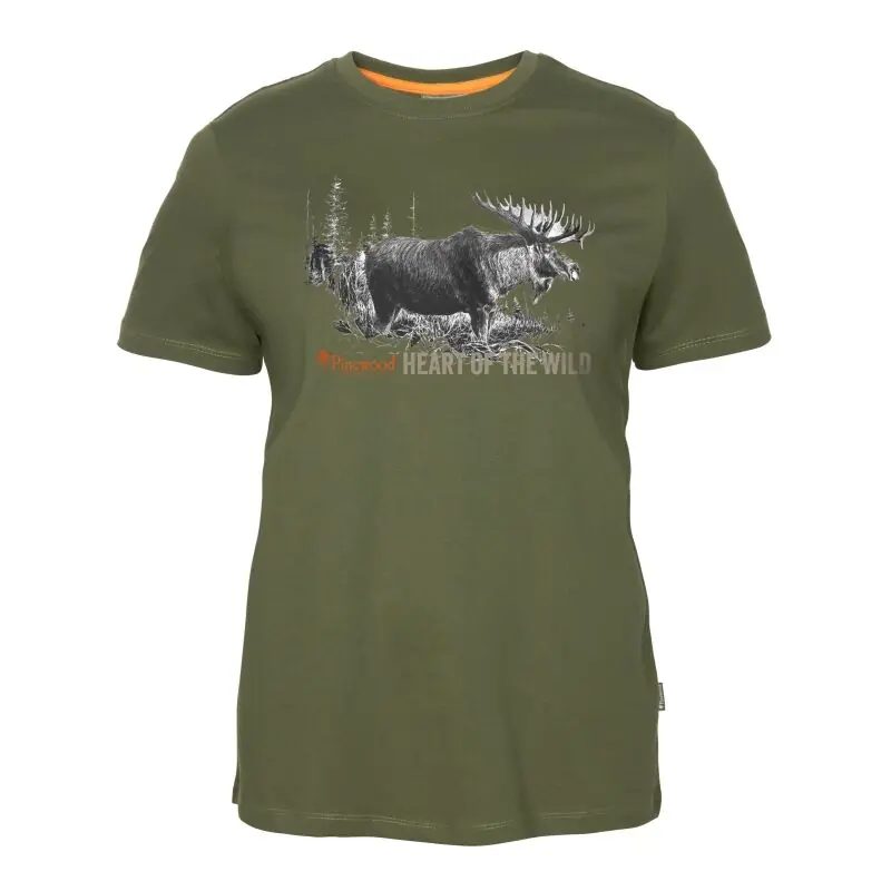 Nur Für Kurze Zeit Pinewood Damen T-Shirt Moose