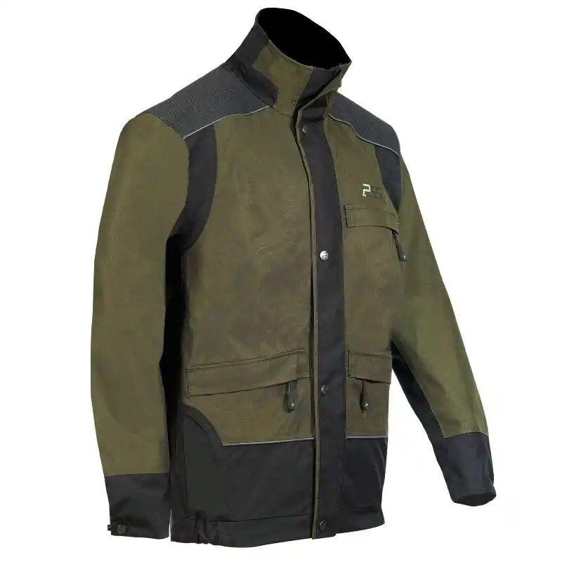 Preis Gesenkt PSS X-Treme Rain Durchgehjacke grün/schwarz