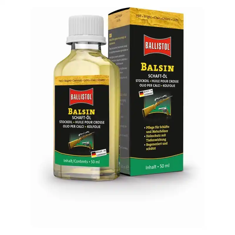 Sale Ballistol Balsin Schaft-Öl hell 50 ml