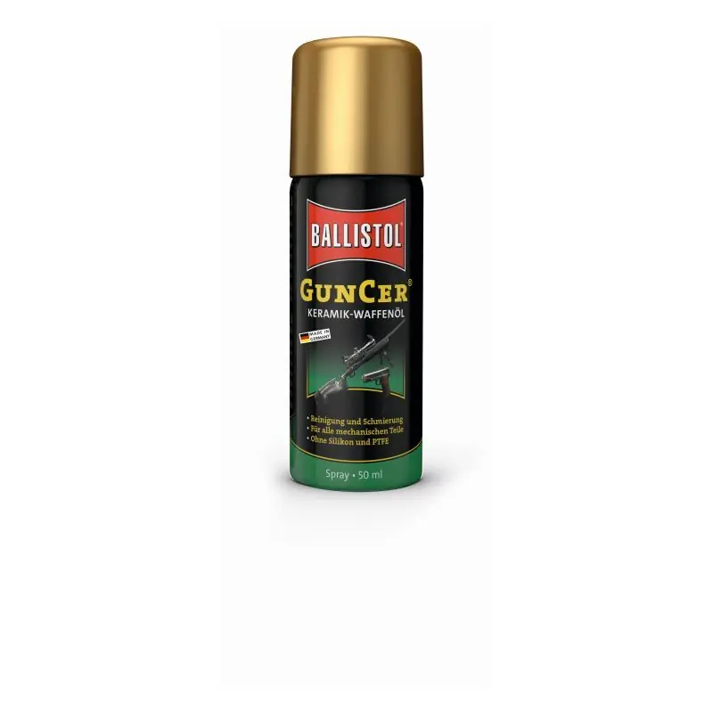 Neue Ware Ballistol GunCer Keramik-Waffenöl Spray