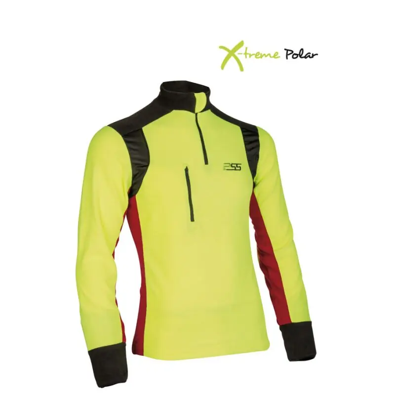 Meistverkauft PSS X-treme Polar Fleeceshirt Gelb/Rot