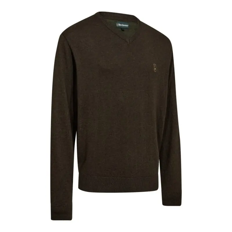 Top-Angebot Deerhunter Herren Pullover Harrington V-neck