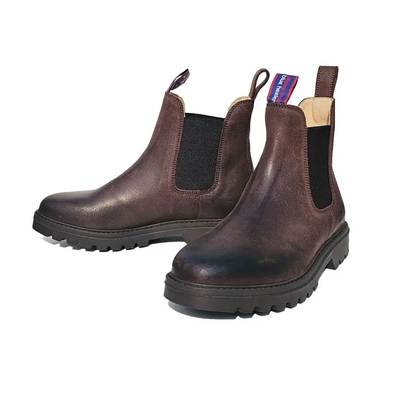 Blue Heeler Chelsea Boots Fraser Braun/Braun Neue Ware