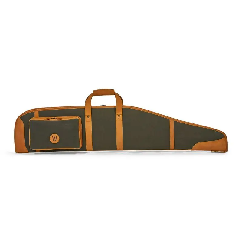 Sonderangebot Waidmanns Leder/Canvas Futteral Atlas Cafe/Olive