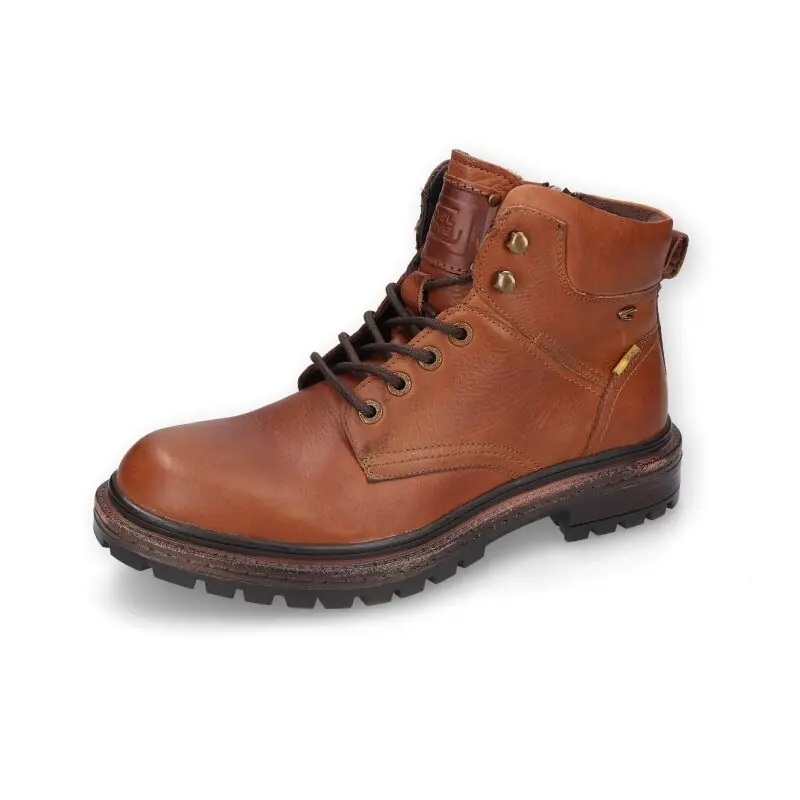 Camel Active Herren Stiefelette Brushed Nappa Braun Knallerangebot