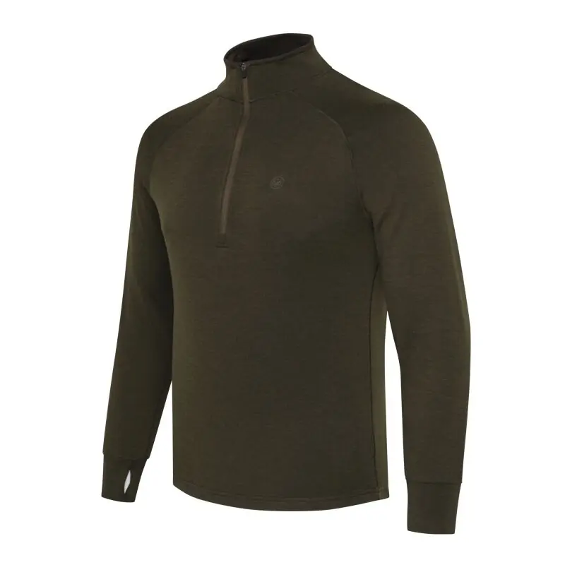 Super-Preis Beretta Herren Glider Merino Half Zip Sweater Green Moss