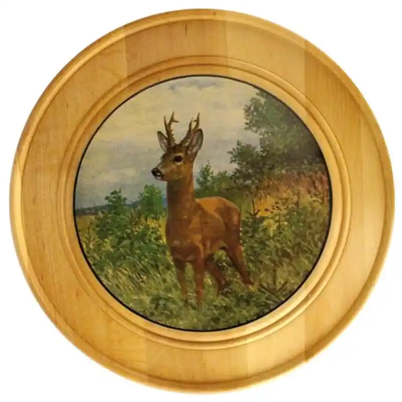 AKAh Ehrenscheibe aus Massivholz 30cm Sonderaktion
