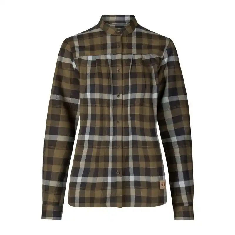 Härkila Damen Bluse Sigrid Willow green/Phantom Schnäppchen