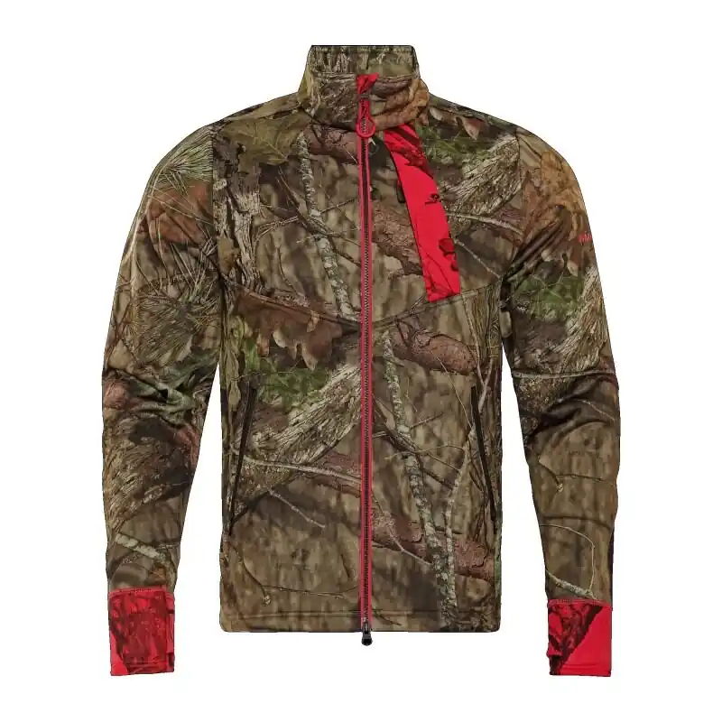 Geprüft Härkila Herren Fleecejacke Moose Hunter 2.0 MossyOak®Break-Up Country®/MossyOak®Red