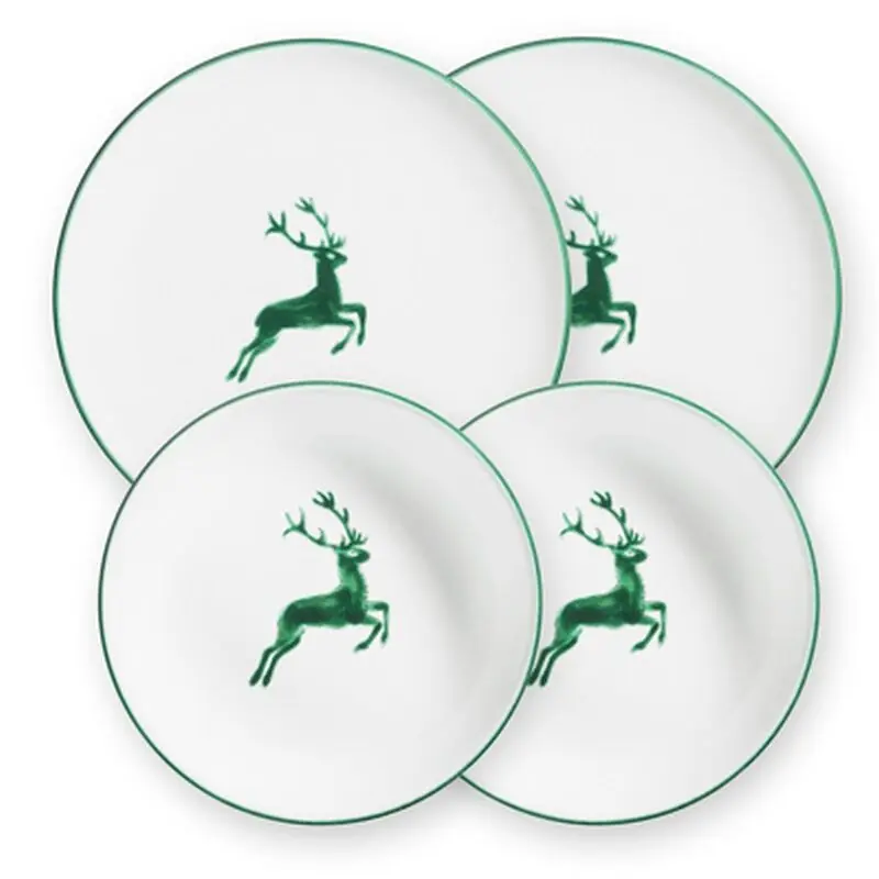 Gmundner Keramik Grüner Hirsch, Dinner für 2 Cup Knallerangebot
