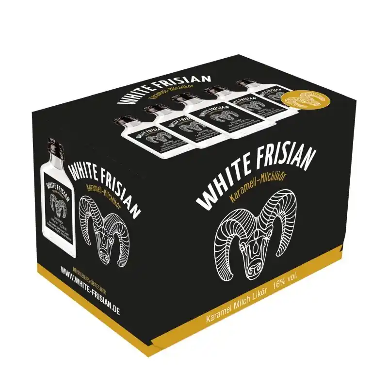 Heydt White Frisian Karamell Milchlikör 12er Pack 0,02L Aktuell