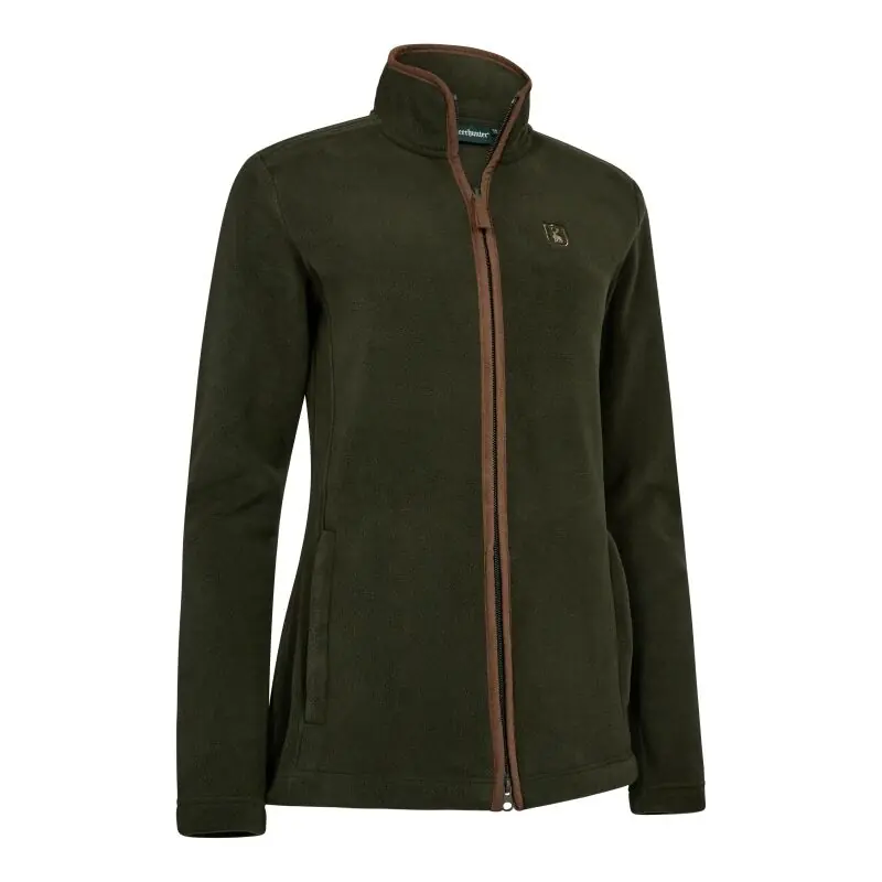 Must-Have Deerhunter Damen Cumbria Fleece Jacke Forest Ember