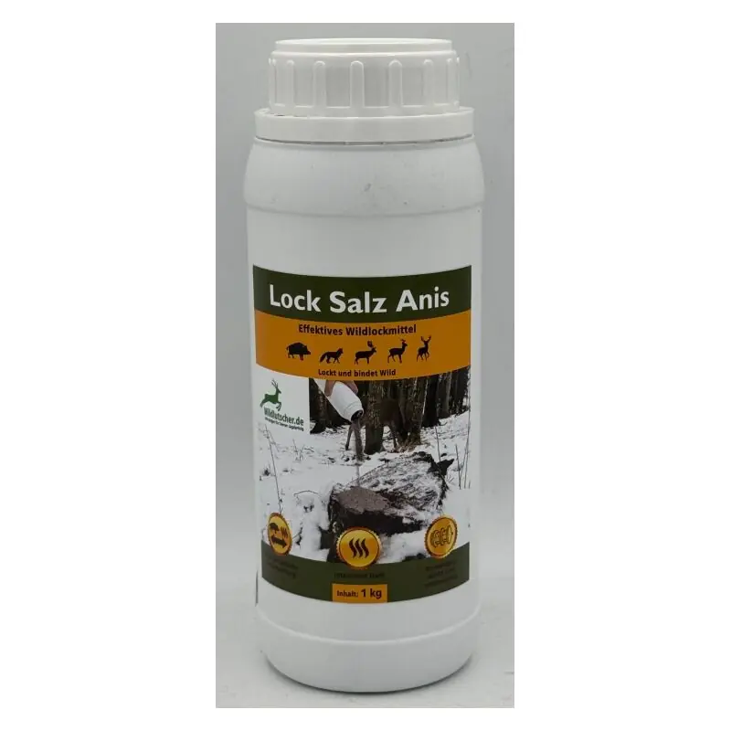 Markenprodukt Wildlutscher Lock Salz Anis 1 kg