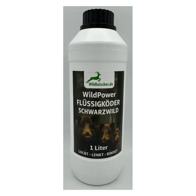 Wildlutscher Wild Power Flüssigköder Schwarzwild 1 l Sofort Bestellen