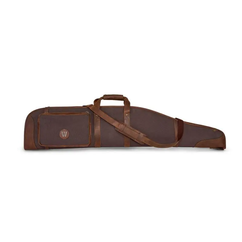 Waidmanns Leder/Canvas Futteral Amos Braun/Braun Rabatt