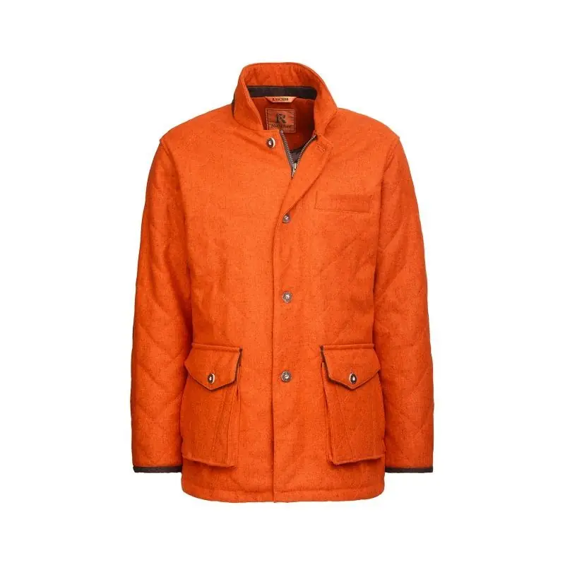 Rascher Herren Signal-Loden-Steppjacke Jakko Deluxe Thinsulate® Orange-Melange Online Kaufen