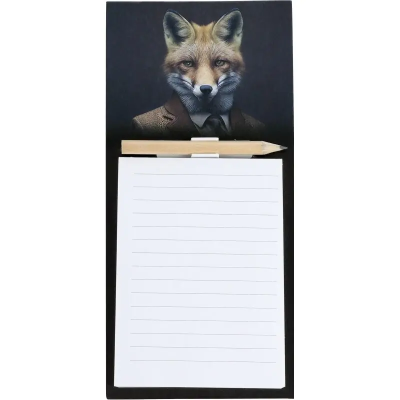 Begrenztes Angebot Notizblock-Set mit Stift WILD GENTLEMEN