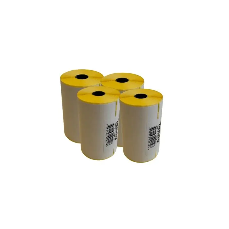 Tendy 4er Set Etiketten Scriptor Weiß 76 x 50 mm Geprüft