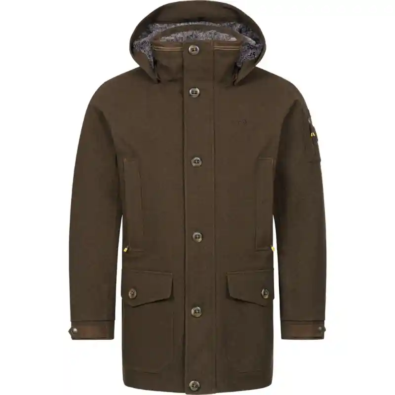 Blaser Herren Jacke Pamir Parka Argali Dunkelbraun Wochenendangebot