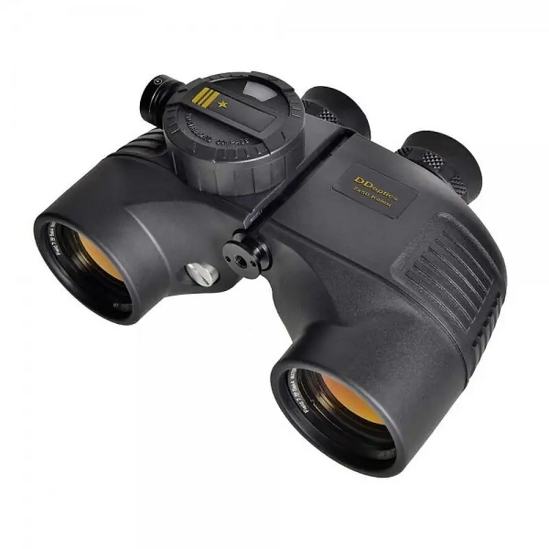 Zertifiziert DDoptics Fernglas Kaleu 7x50 HDX Kompass