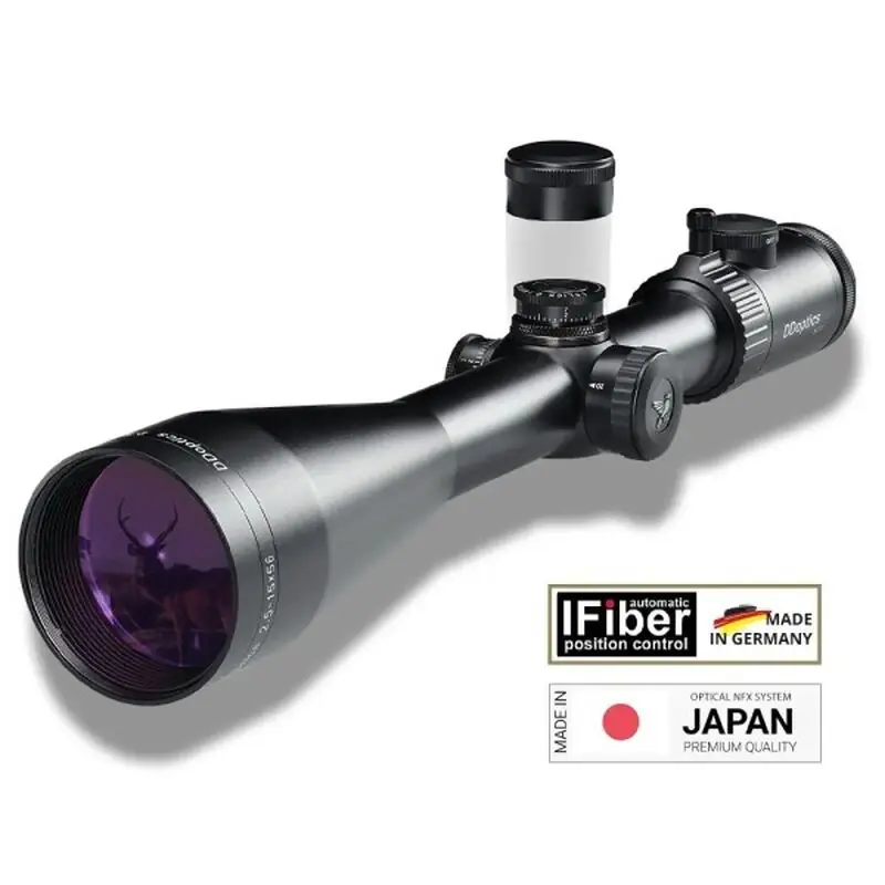 DDoptics Zieloptik Nighteagle 2,5-15x56 N-FX New Absehen 4 MRAD mit IFiber Bestpreis