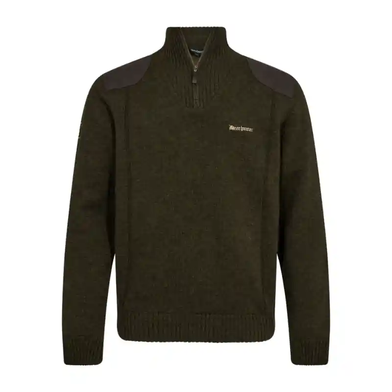 Deerhunter Herren Finley Stormliner® Strickpullover Woodland Melange Echt