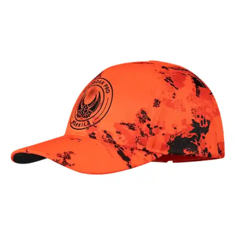 Härkila Unisex Lichtkappe Wildboar Pro Blaze Camo Orange/Shadow Brown Markenware