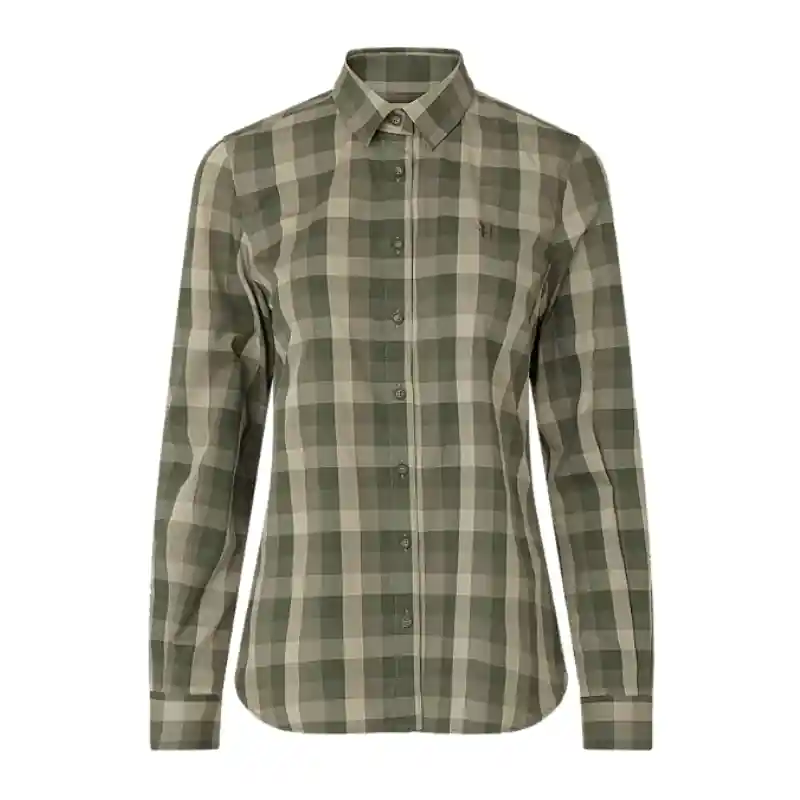 Härkila Damen Bluse Akeena Forest Night Check Neue Kollektion