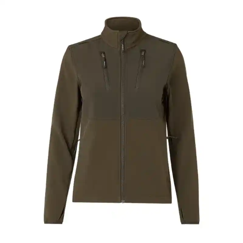 Härkila Damen Softshell Jacke Scandinavian Willow Green/Shadow Brown Letzte Chance