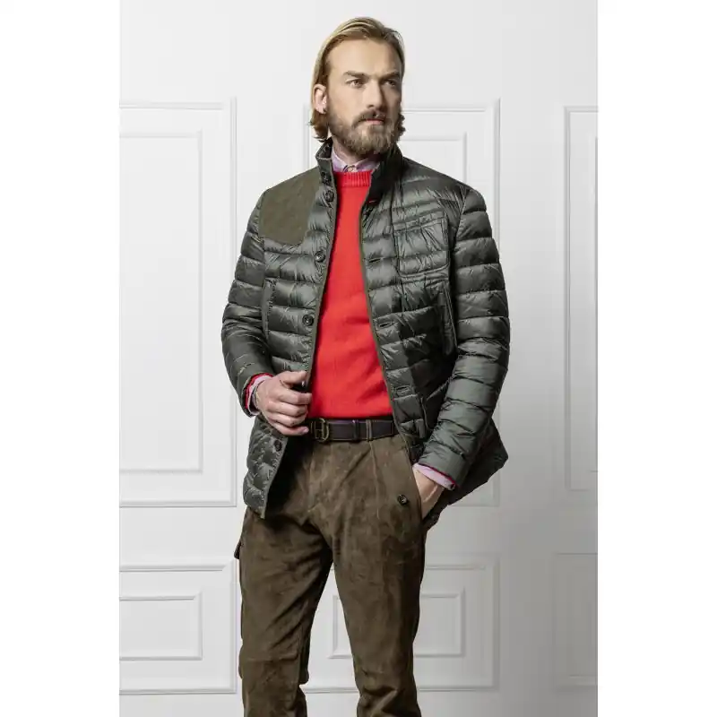 Habsburg Herren Jacke Outdoor Glaswein Dunkelgrün Preis Gesenkt