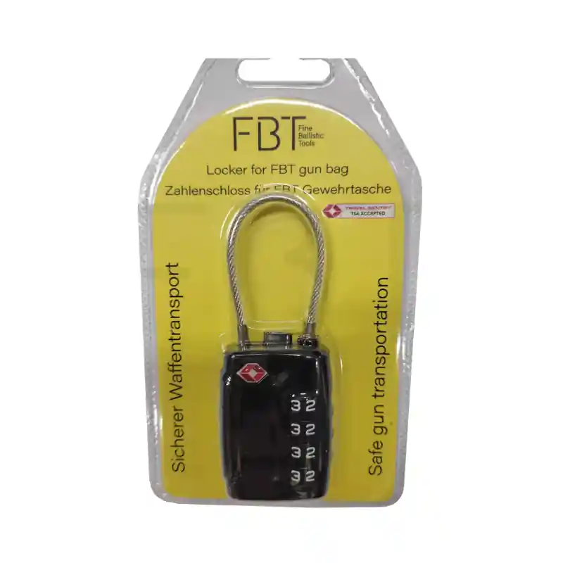 FBT Zahlenschloss für FBT Gewehrtasche Highlight
