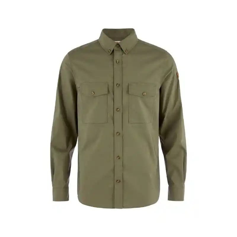 Fjällräven Shirt Övik G-1000 LS Laurel Green Aktuell
