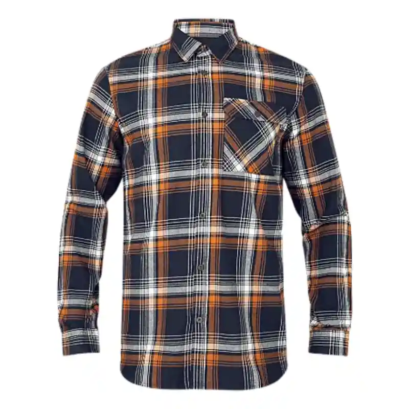 Kracherpreis Seeland Herren Hemd Glen Dark Brown/Camel Check