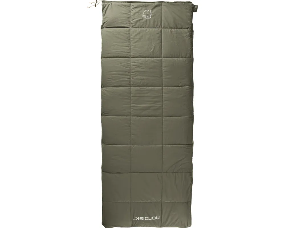Almond +10° Schlafsack Kunstfaser Bungee Cord Brown Wochenendangebot
