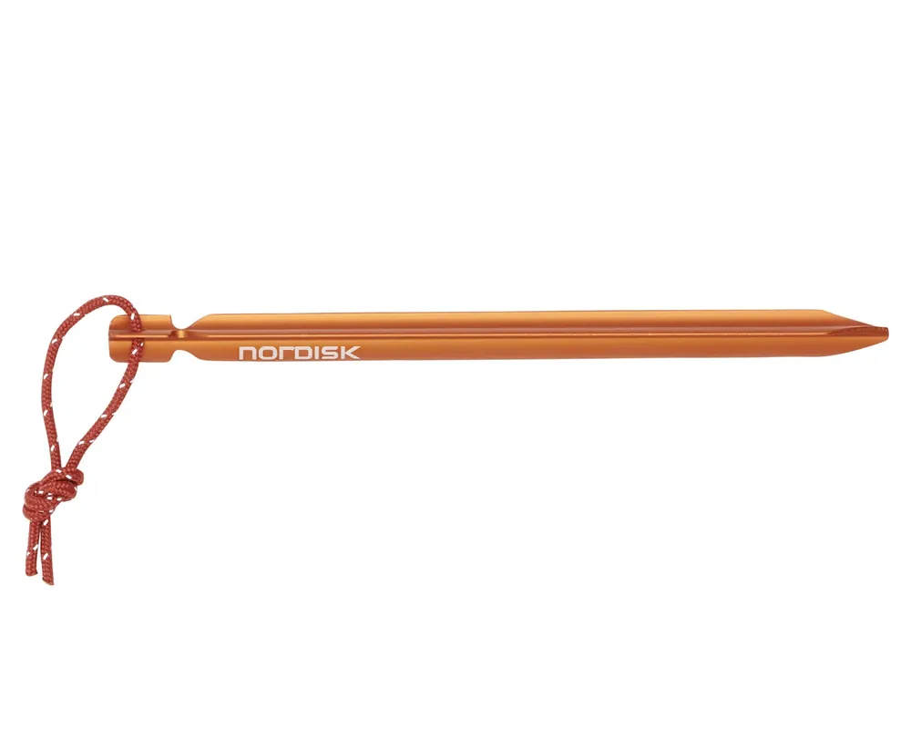 Aluminium Triple Twister (6 Stück) Heringe Bossa Nova Red Billig