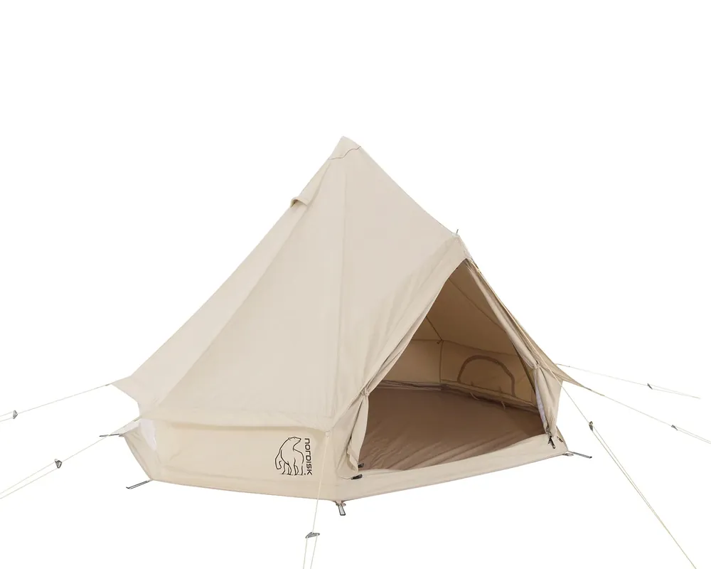 Top-Angebot Asgard 7.1 Glamping Zelt 7.1 m² 3 Personen Sandshell
