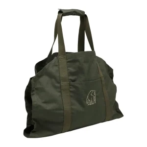 Sale Blus Wood Bag Brennholztasche Four Leaf Clover Green