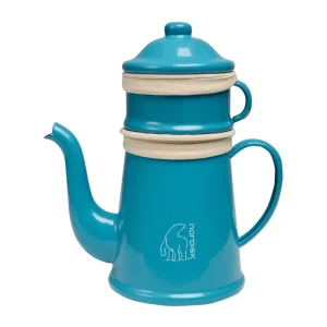 Madam Blå Kaffeekanne Sky Blue Billig