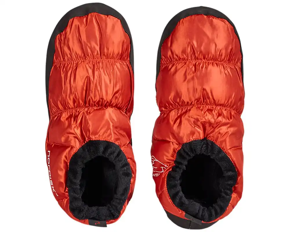 Neue Ware Mos Daunenschuh Orange