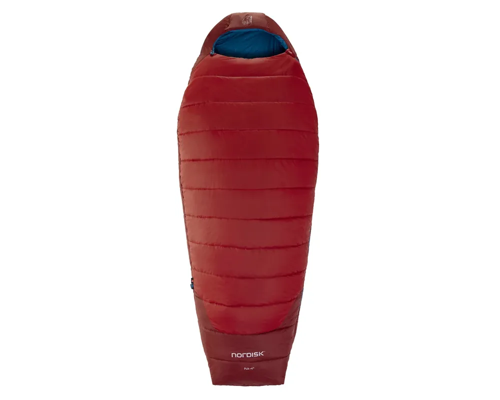 Preisknaller Puk +4° Egg Schlafsack Kunstfaser Sundried Tomato